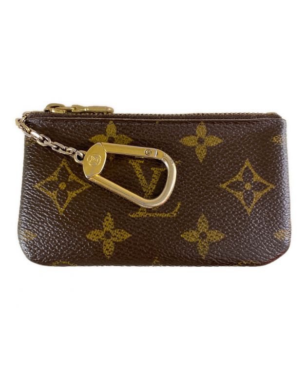 中古・古着通販】LOUIS VUITTON (ルイ ヴィトン) カードキーケース ポシェット・クレ モノグラム ブラウン｜ブランド・古着通販  トレファク公式【TREFAC FASHION】スマホサイト