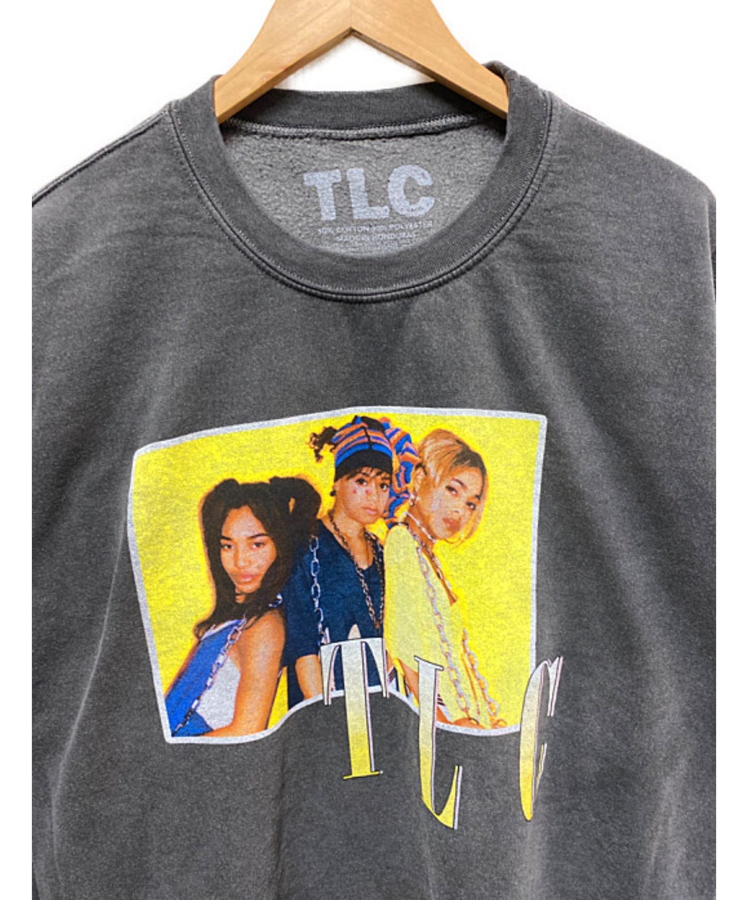 TLC (ティーエルシー) プリントスウェット グレー サイズ:М