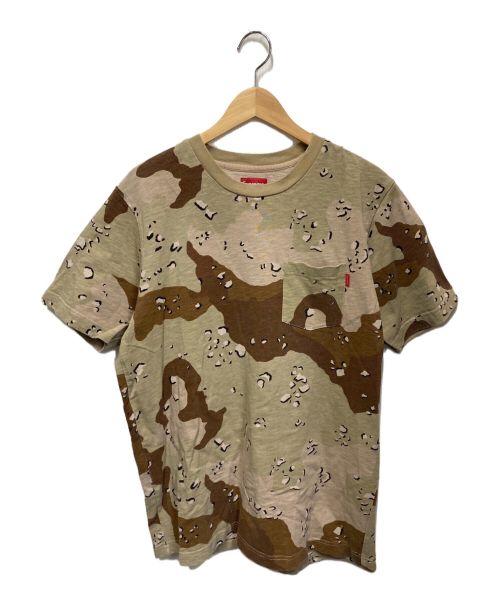 中古・古着通販】SUPREME (シュプリーム) カモ柄Tシャツ ベージュ