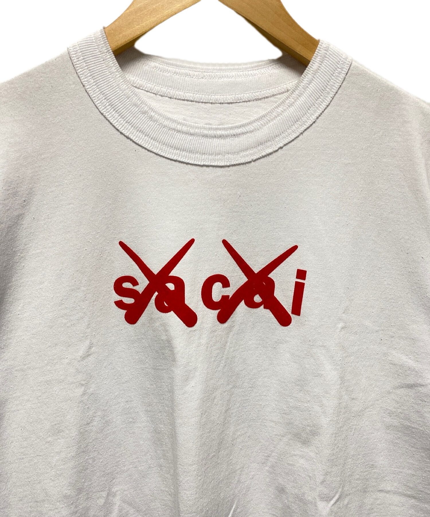 中古・古着通販】SACAI × KAWS (サカイ×カウズ) 21SS Flock Print T