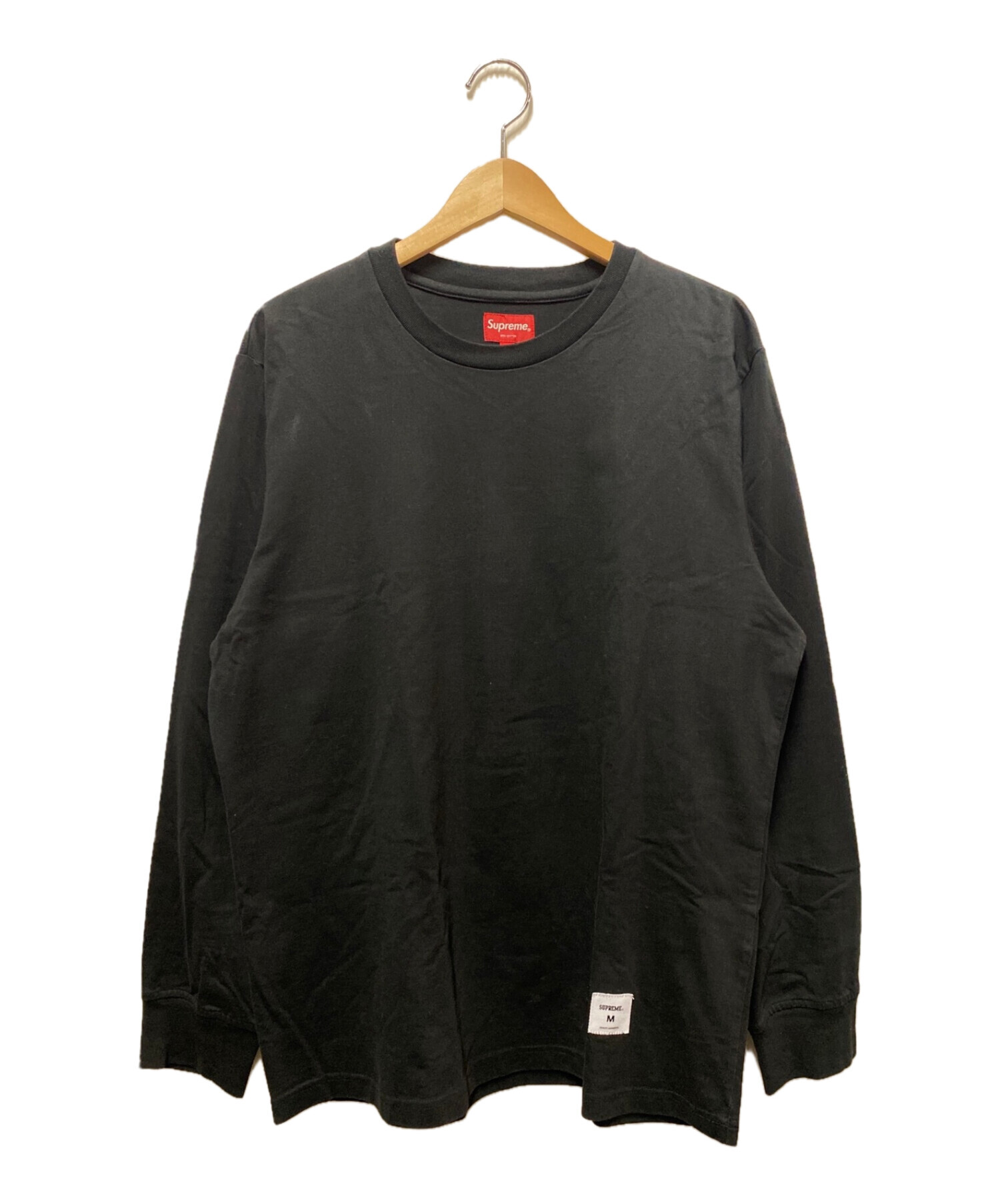 SUPREME (シュプリーム) Trademark L/S Top ブラック サイズ:М