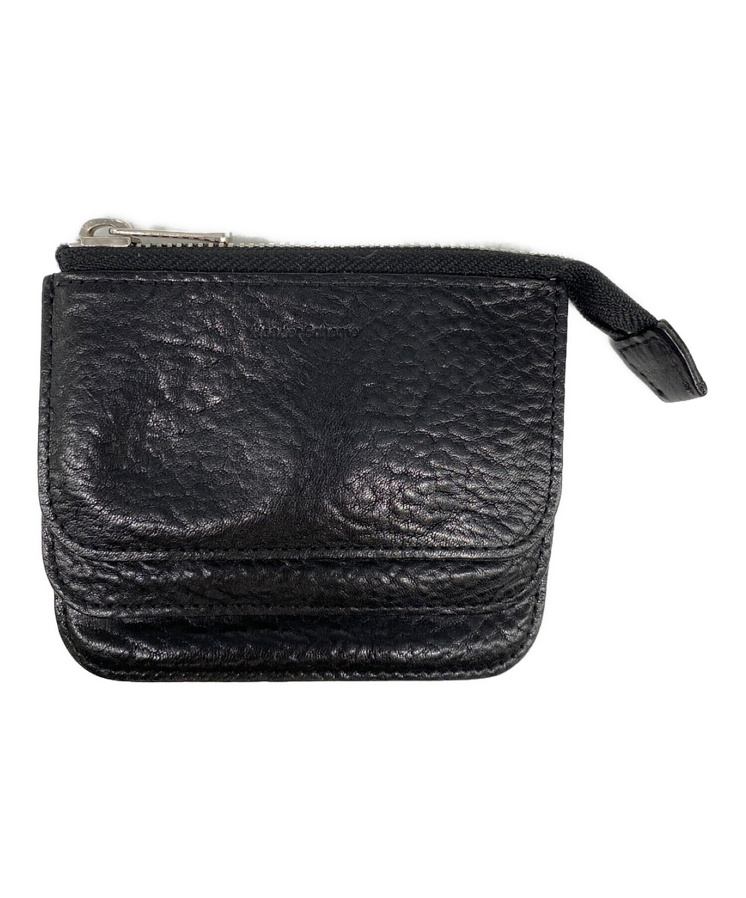 HENDER SCHEME (エンダースキーマ) 3 layered purse ブラック