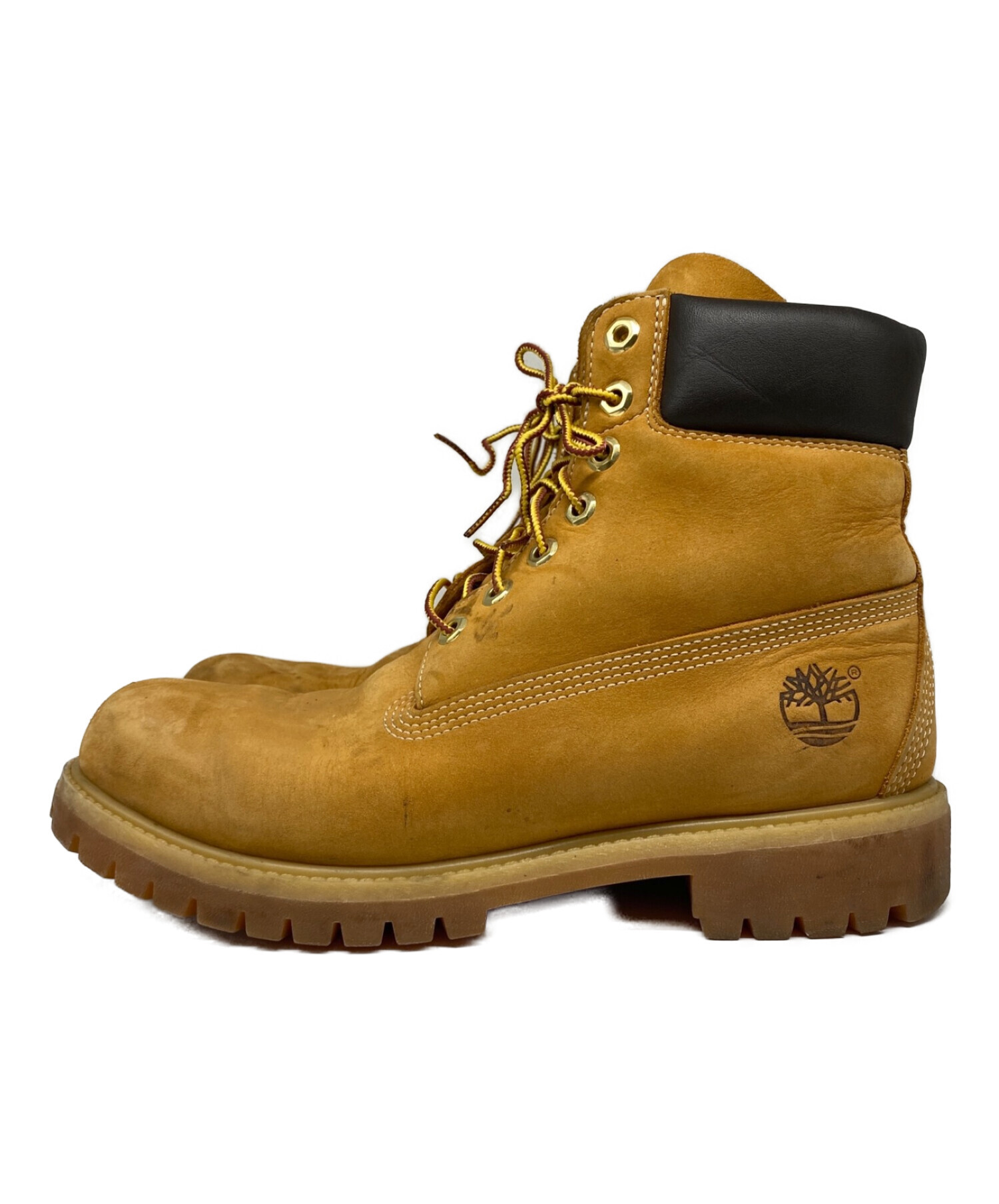 Timberland (ティンバーランド) 6インチ プレミアム ウォータープルーフ ブーツ ベージュ サイズ:8.5W