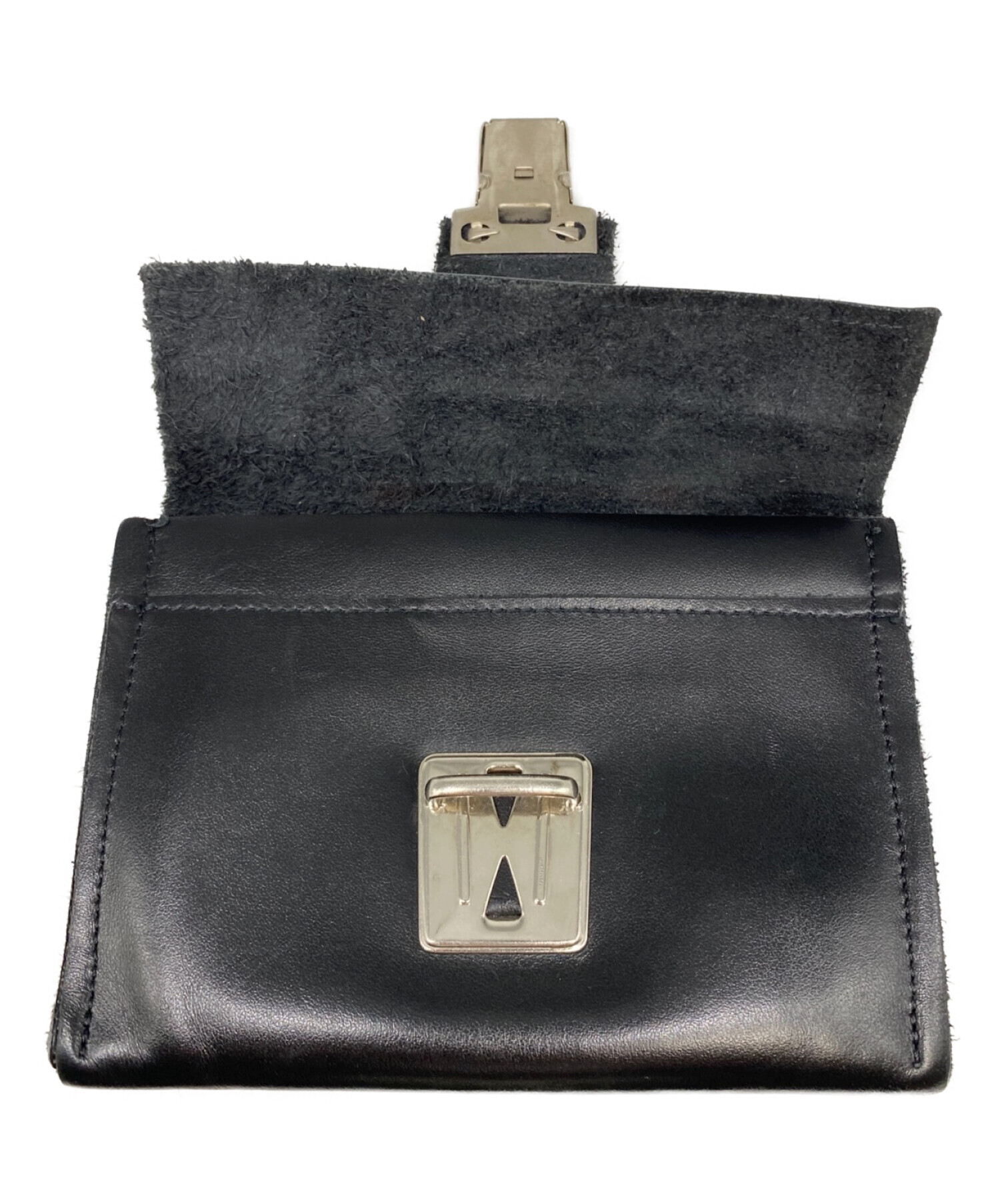 CAMIEL FORTGENS (カミエルフォートヘンス) wallet leather ブラック