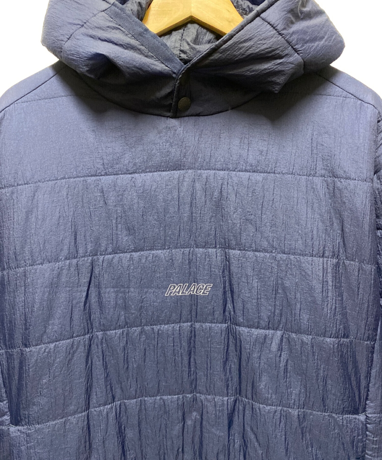 中古・古着通販】PALACE (パレス) INSU-LATER HOOD ネイビー サイズ:L