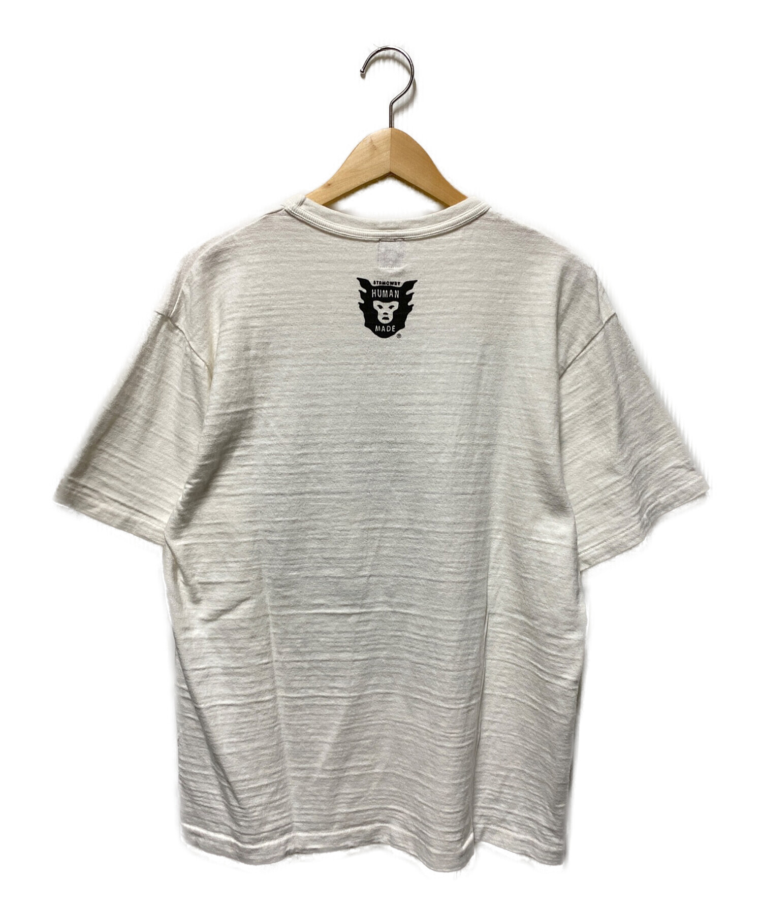HUMAN MADE (ヒューマンメイド) プリントTシャツ ホワイト サイズ:L