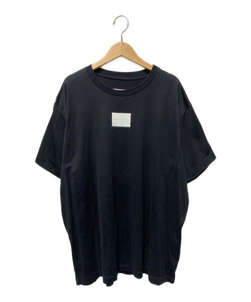 mm6 メゾンマルジェラ オーバーサイズ ダメージロゴ Tシャツ 23SS黒新品定価40700円