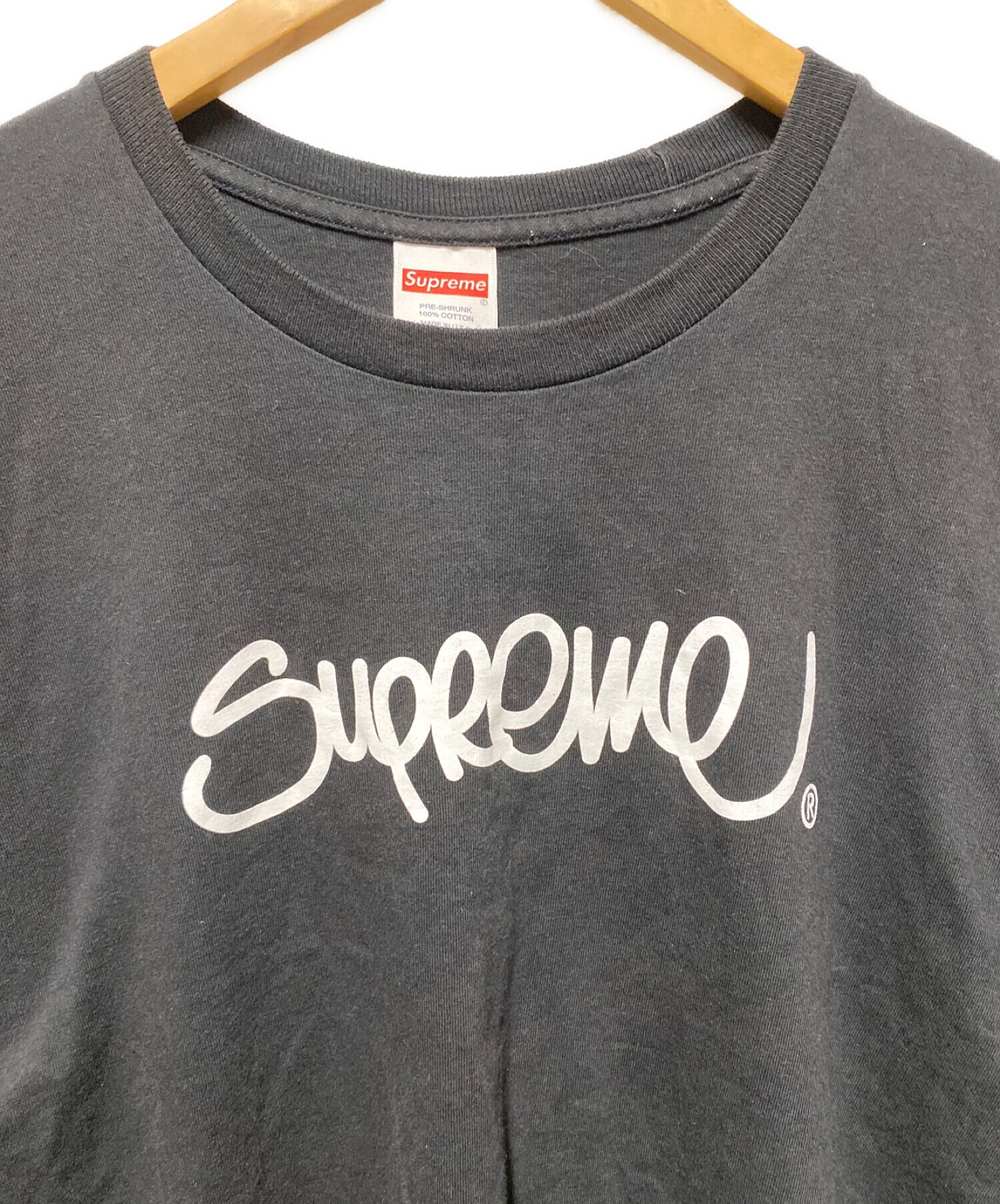 中古・古着通販】SUPREME (シュプリーム) Handstyle Tee ブラック