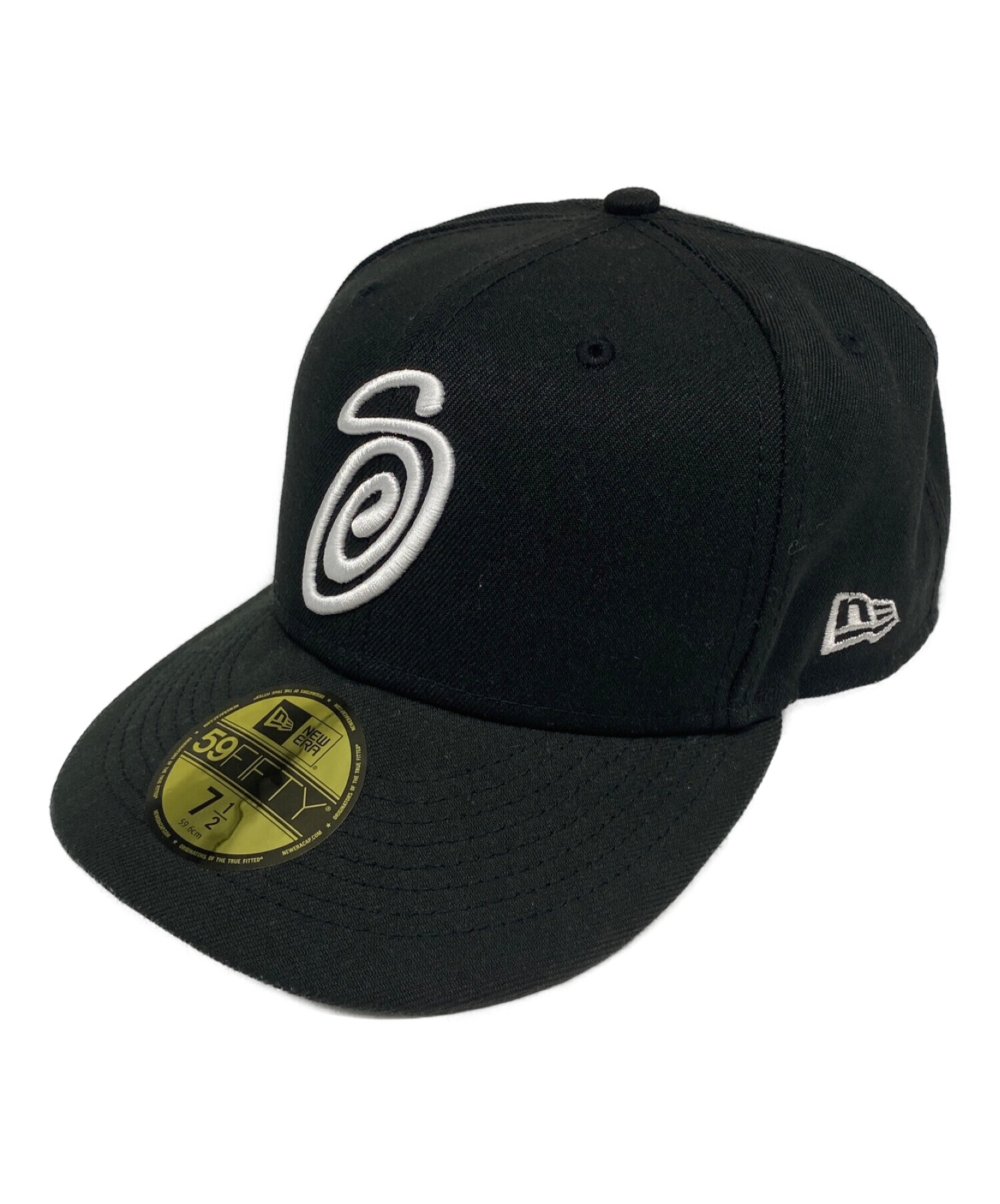 STUSSY CURLY S 59FIFTY NEW ERA CAP 7 1/2 - キャップ
