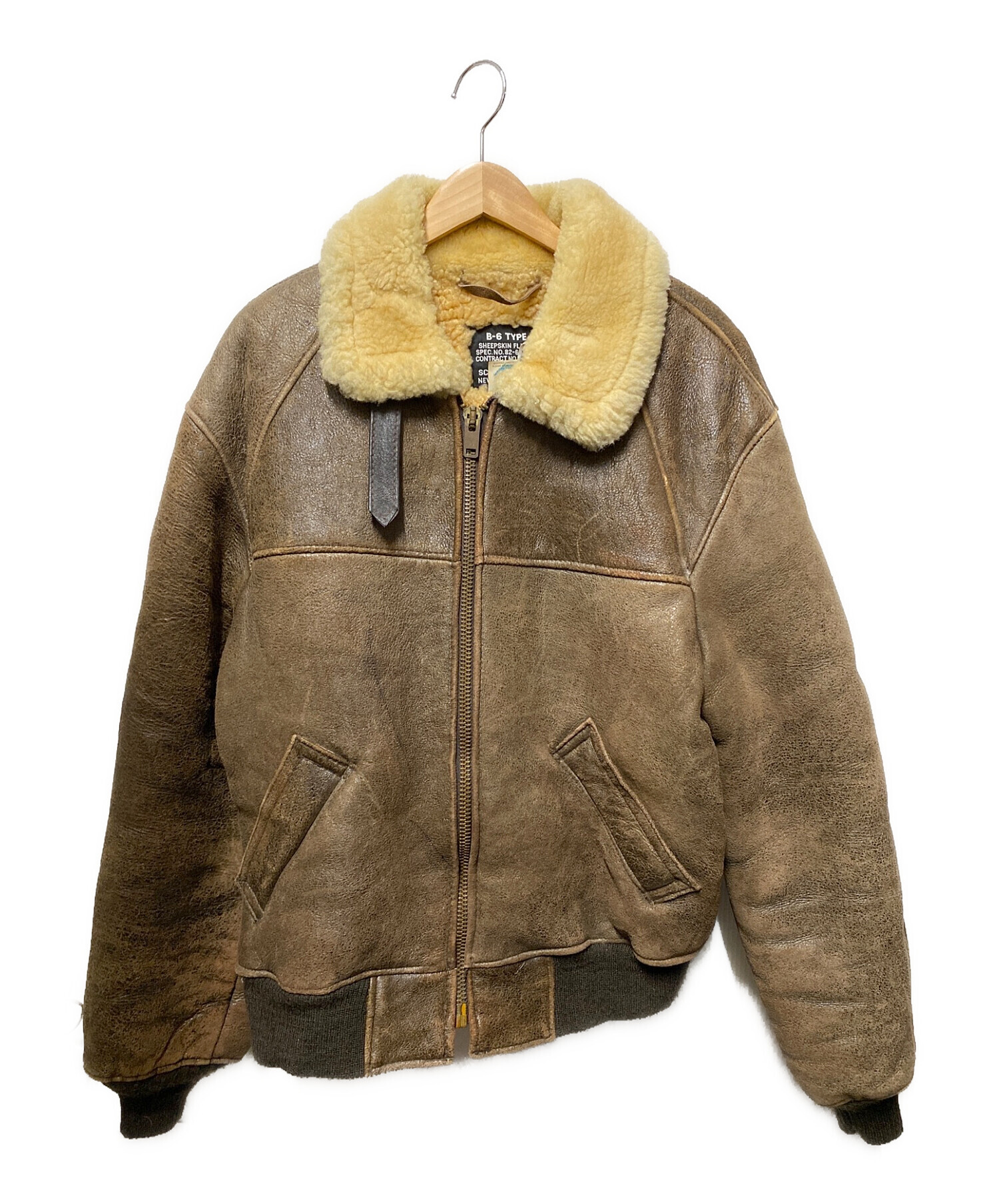 中古・古着通販】SCHOTT BROS. (ショット) B-6 SHEEP SKIN ムートン