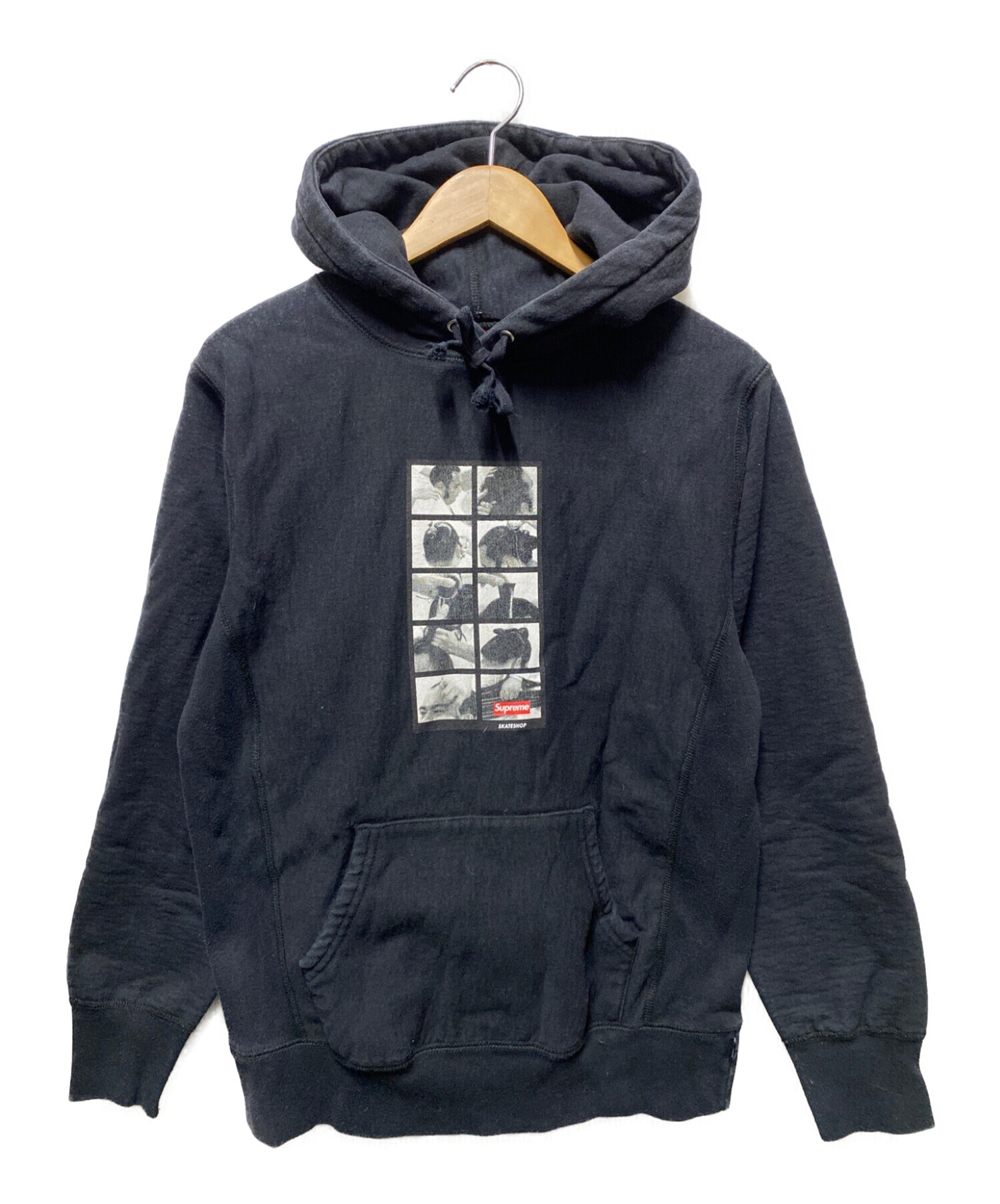 SUPREME (シュプリーム) Sumo Hooded Sweatshirt ブラック サイズ:S