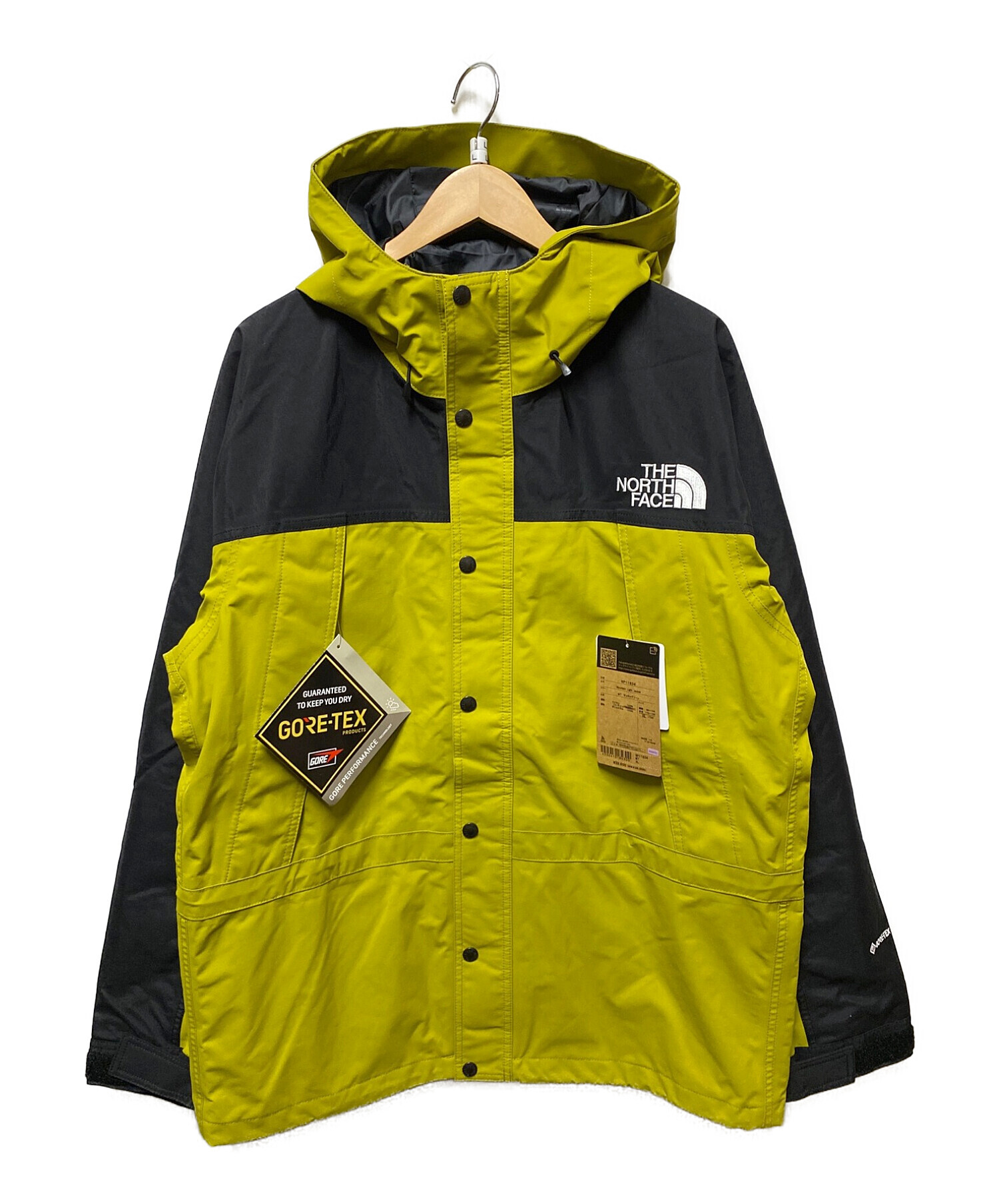 国内正規販売店】 Mountain light jacket XL マッチャグリーンノース 
