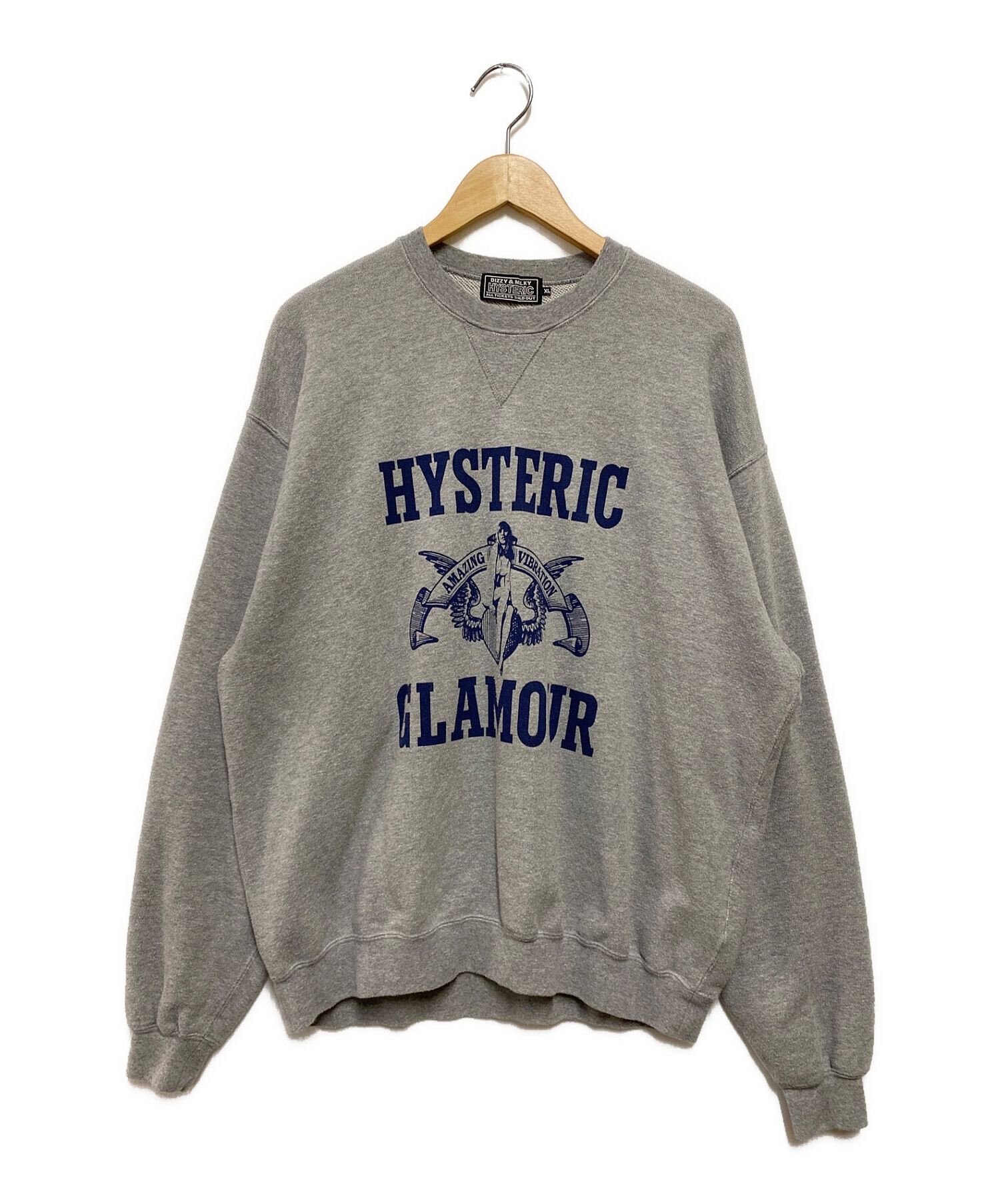 Hysteric Glamour (ヒステリックグラマー) AMAZING VIBRATION SWEAT グレー サイズ:XL