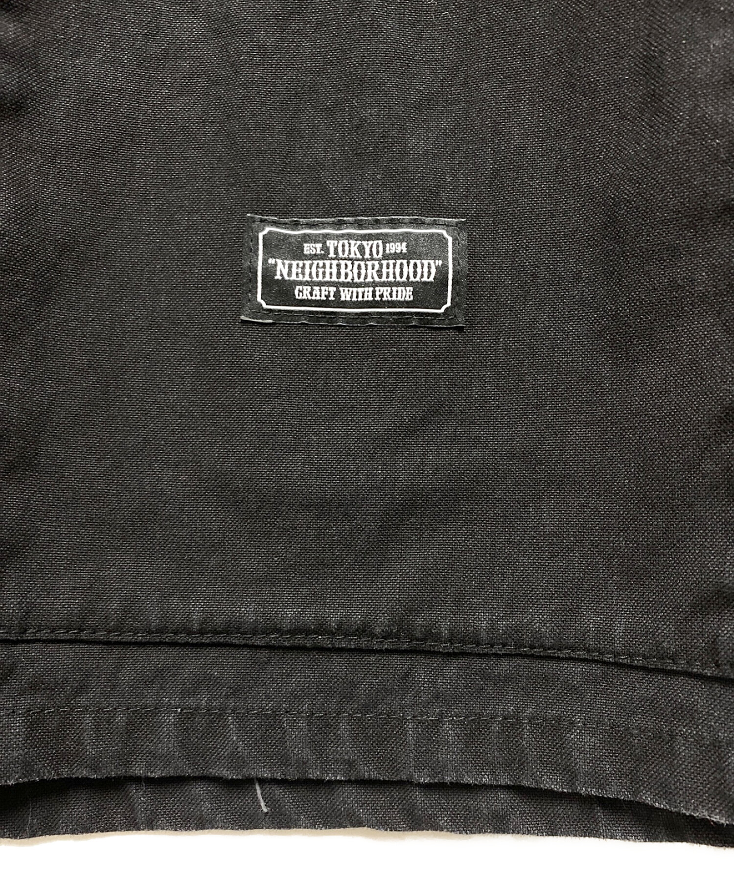 中古・古着通販】NEIGHBORHOOD (ネイバーフッド) COVERALL.CW ブラック