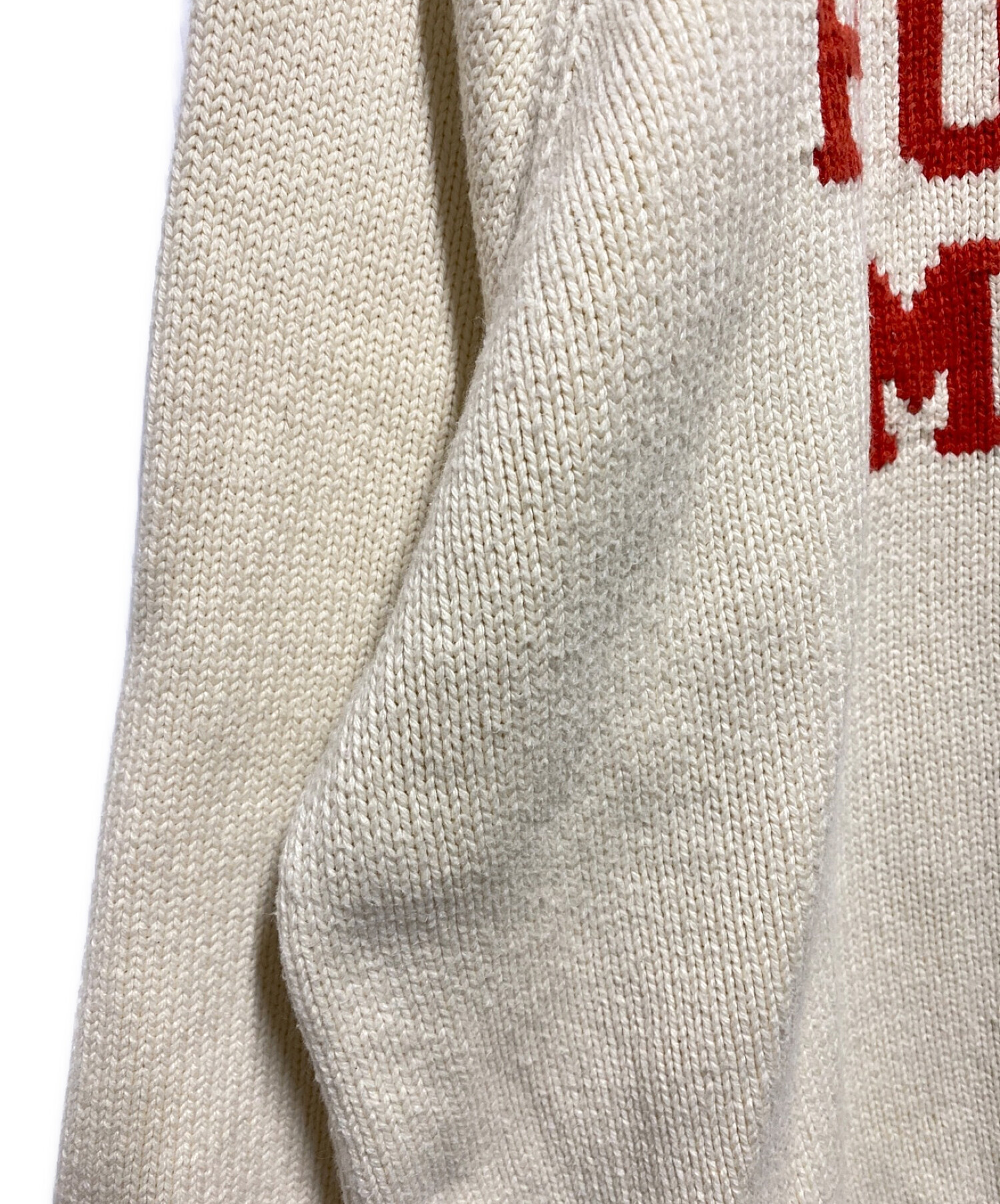 中古・古着通販】HUMAN MADE (ヒューマンメイド) RAGLAN SLEEVE KNIT