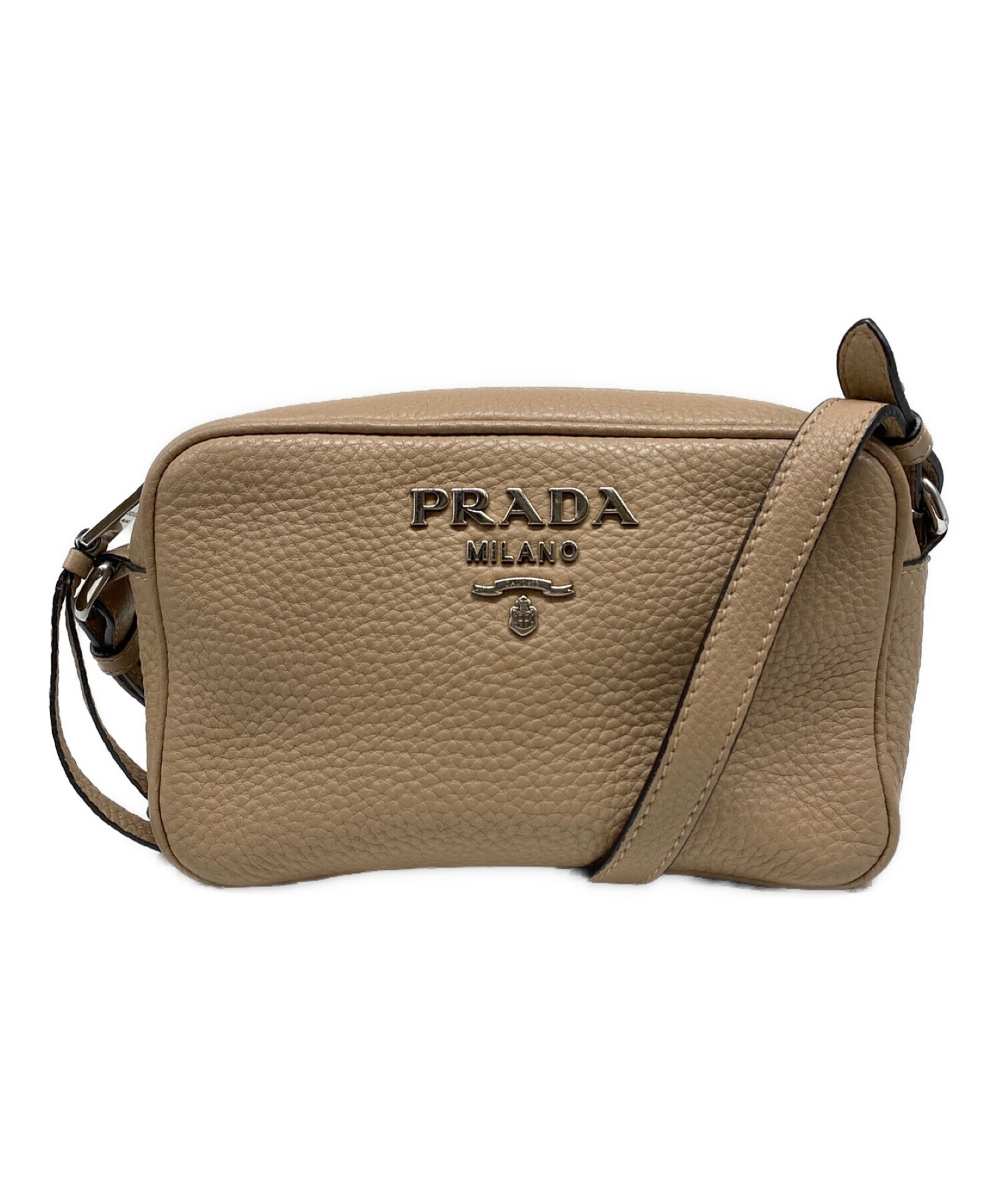 中古・古着通販】PRADA (プラダ) ソフトレザークロスボディショルダー