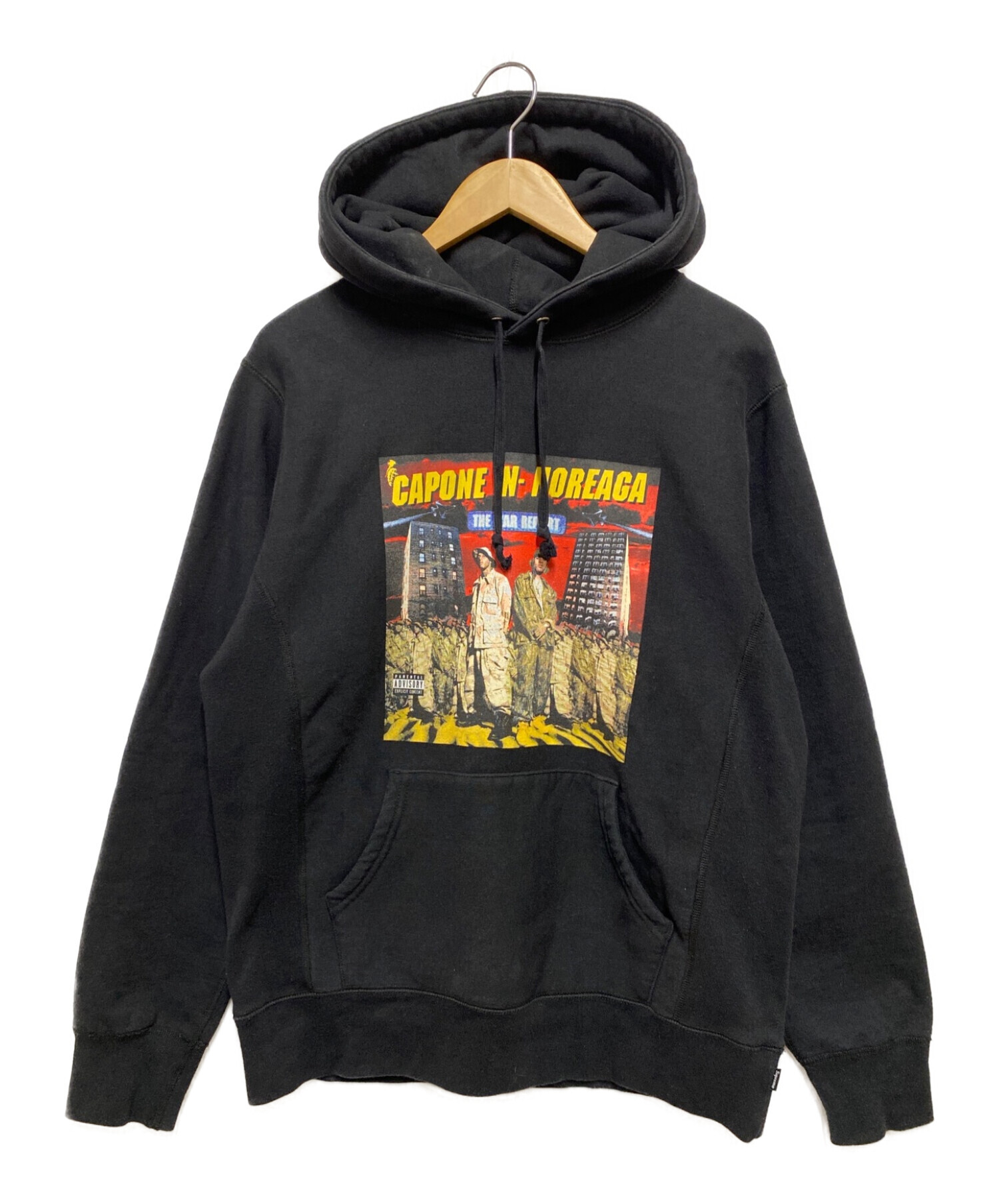 SUPREME (シュプリーム) The War Report Hooded Sweatshirt ブラック サイズ:М