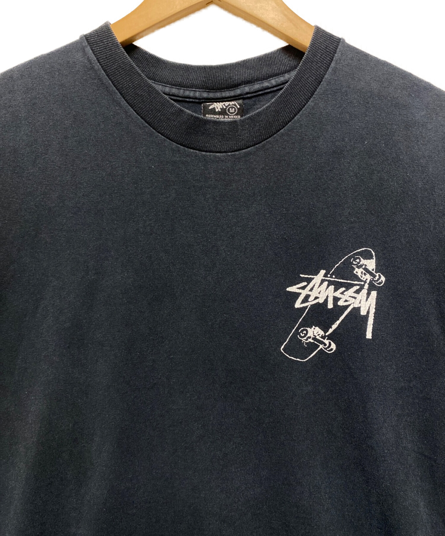 stussy (ステューシー) ［古着］00’ｓスケボーTシャツ ブラック サイズ:М