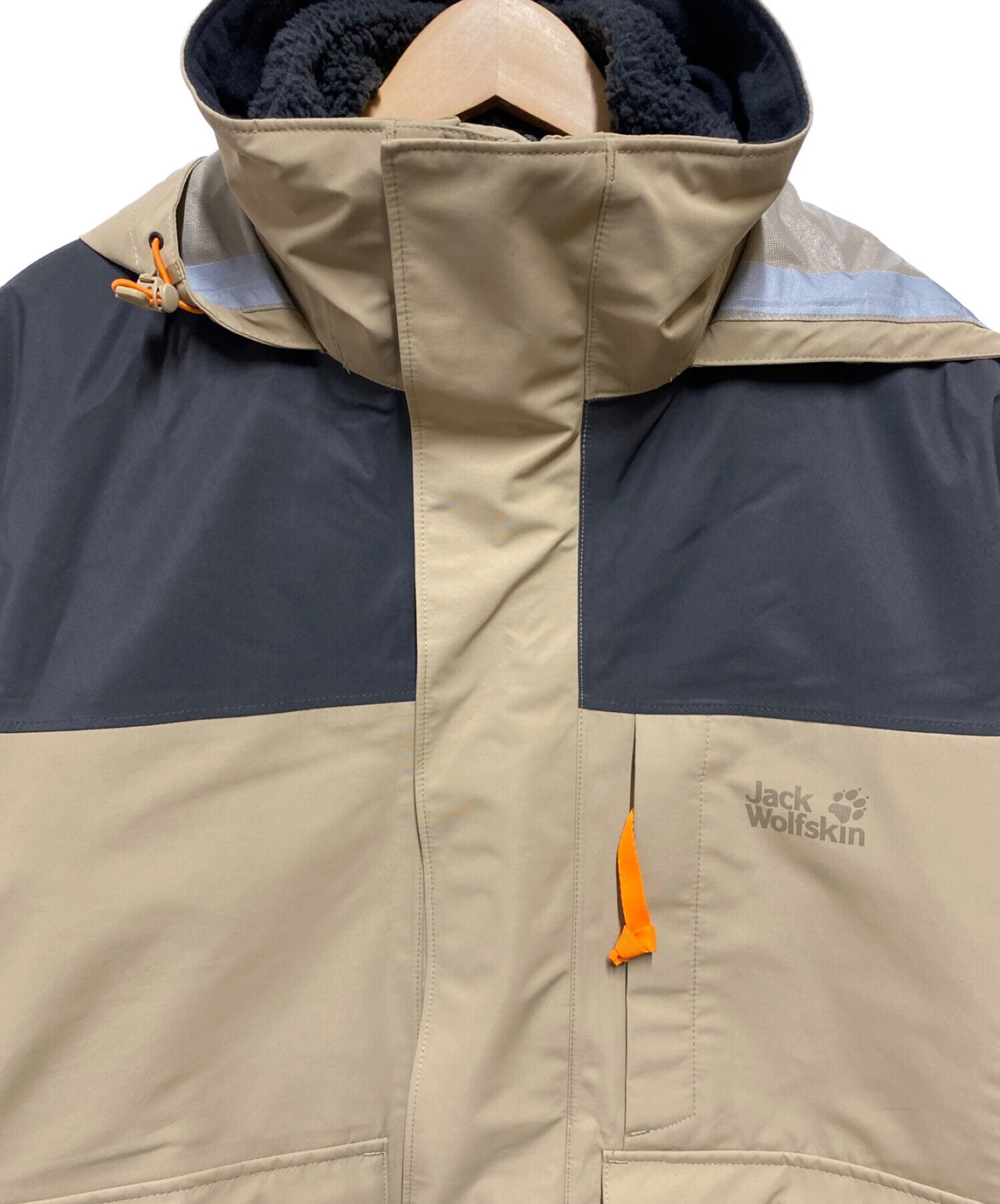 Jack Wolfskin (ジャック ウルフスキン) JP LIGHTNING2.0 3IN1 JKT ブラウン サイズ:М