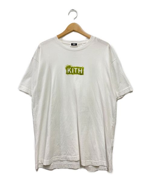 中古・古着通販】KITH (キス) Matcha Box Logo T-Shirt ホワイト