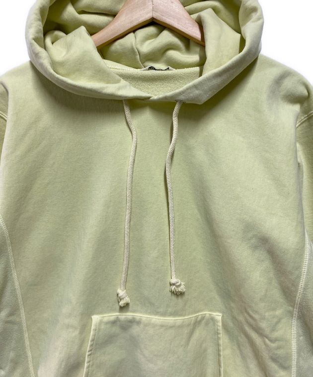 AURALEE (オーラリー) SUPER MILLED SWEAT P/O PARKA イエロー サイズ:3