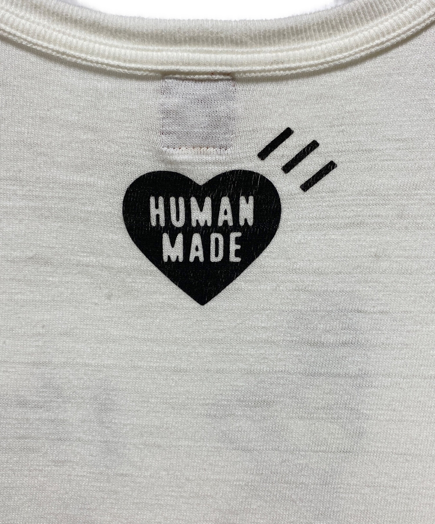 HUMAN MADE (ヒューマンメイド) I KNOW NIGO T-SHIRT ホワイト サイズ:S