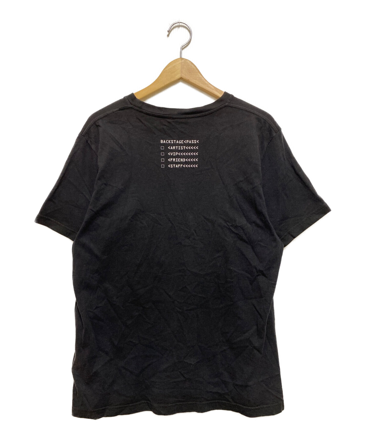 MONCLER×FRAGMENT (モンクレール×フラグメント) MAGLIA T-SHIRT ブラック サイズ:S