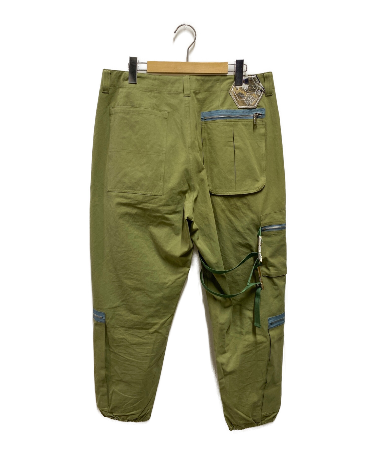 中古・古着通販】WANNA (ワナ) FLIGHT PANTS カーキ サイズ:M 未使用品