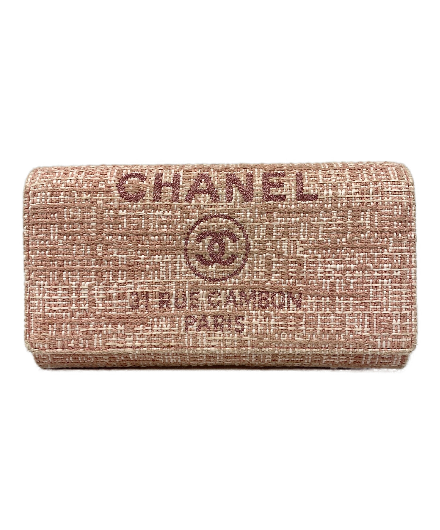 中古・古着通販】CHANEL (シャネル) ツイードカーフココマーク 