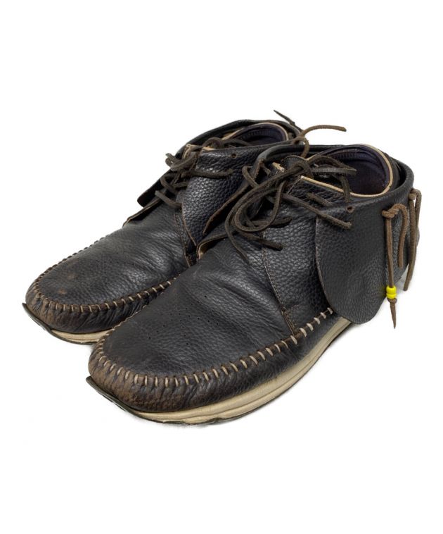 中古・古着通販】VISVIM (ビズビム) FBT レザーモカシンシューズ ブラウン サイズ:US9｜ブランド・古着通販 トレファク公式【TREFAC  FASHION】スマホサイト