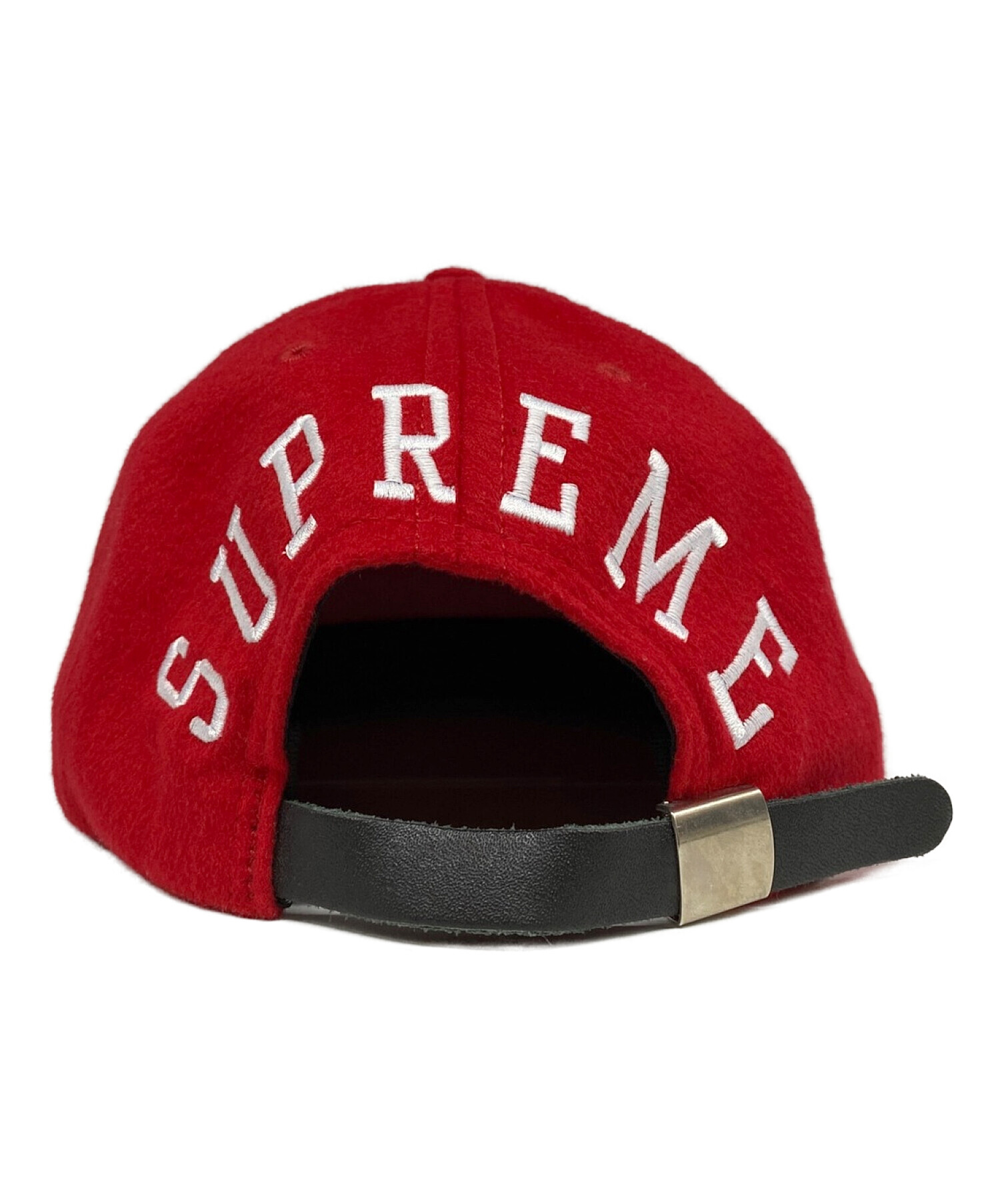 SUPREME (シュプリーム) Loro Piana Back Arc 5 Panel Cap レッド