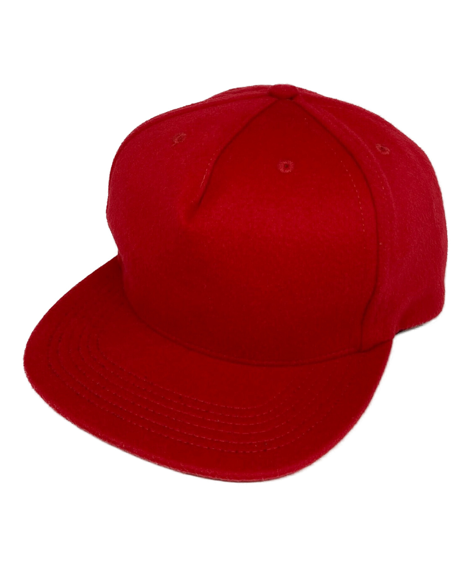 SUPREME (シュプリーム) Loro Piana Back Arc 5 Panel Cap レッド