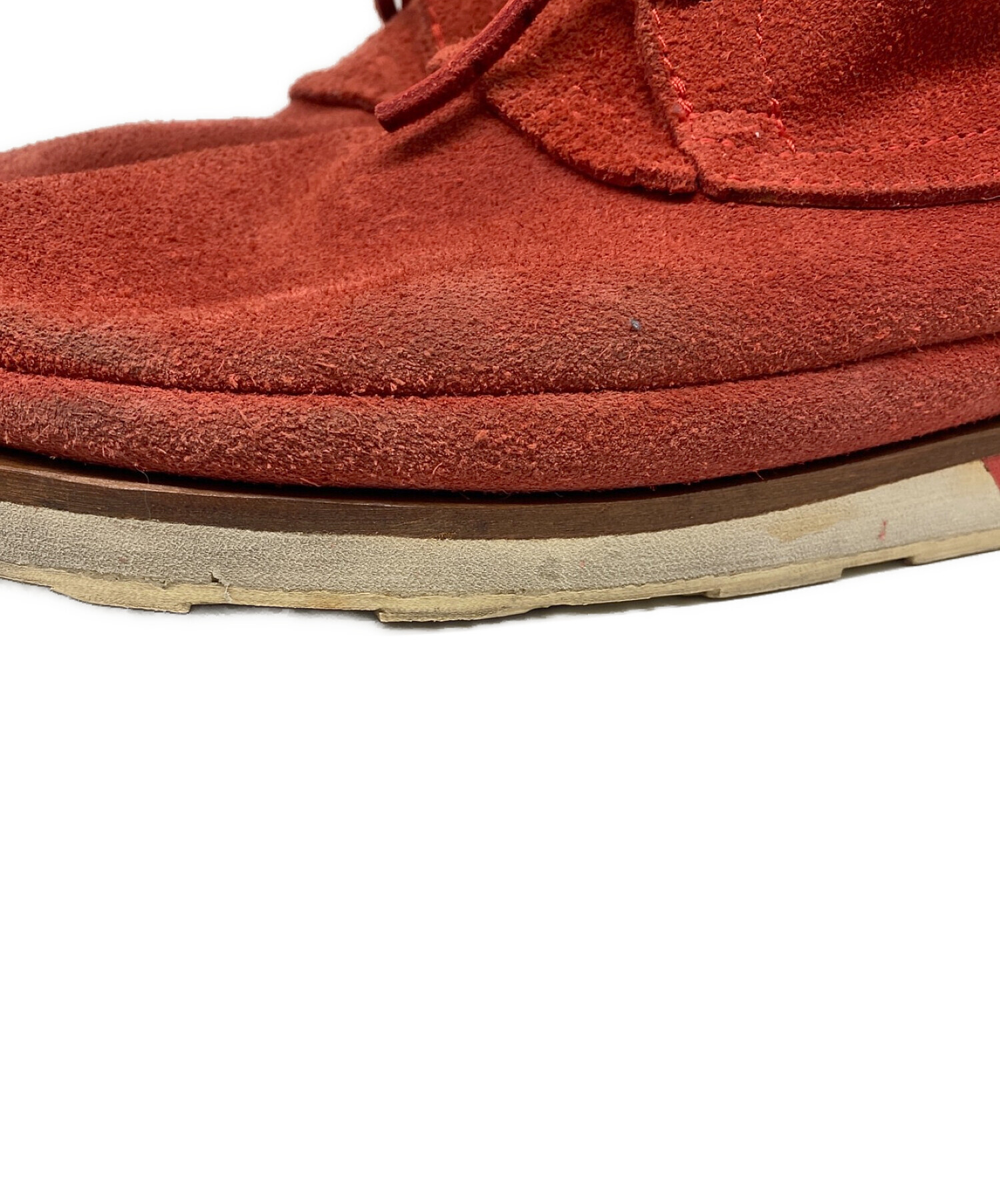 【中古・古着通販】VISVIM (ビズビム) GRIS MOC HI-FOLK レッド ...