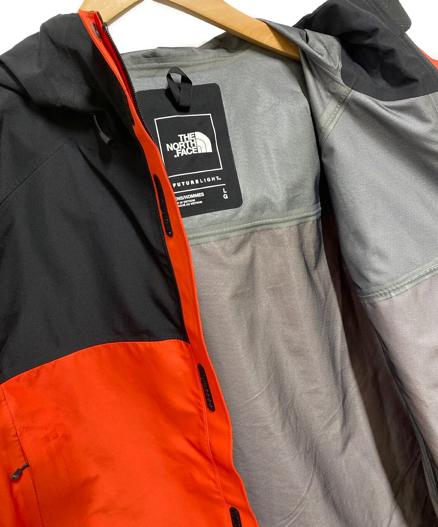 THE NORTH FACE (ザ ノース フェイス) FL Dryzzle Jacket レッド サイズ:L