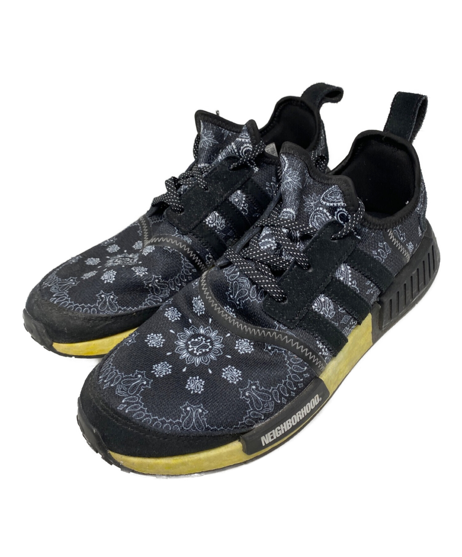 NEIGHBORHOOD × adidas (ネイバーフッド × アディダス) NMD R1 Paisley ブラック サイズ:US8 1/2