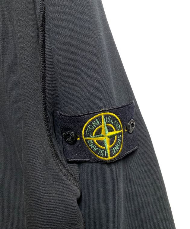 STONE ISLAND (ストーンアイランド) フルジップパーカー ブラック サイズ:XL