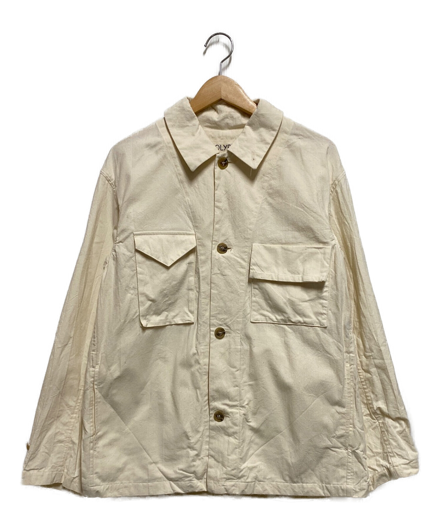 POLYPLOID (ポリプロイド) WORKWEAR JACKET A アイボリー サイズ:2