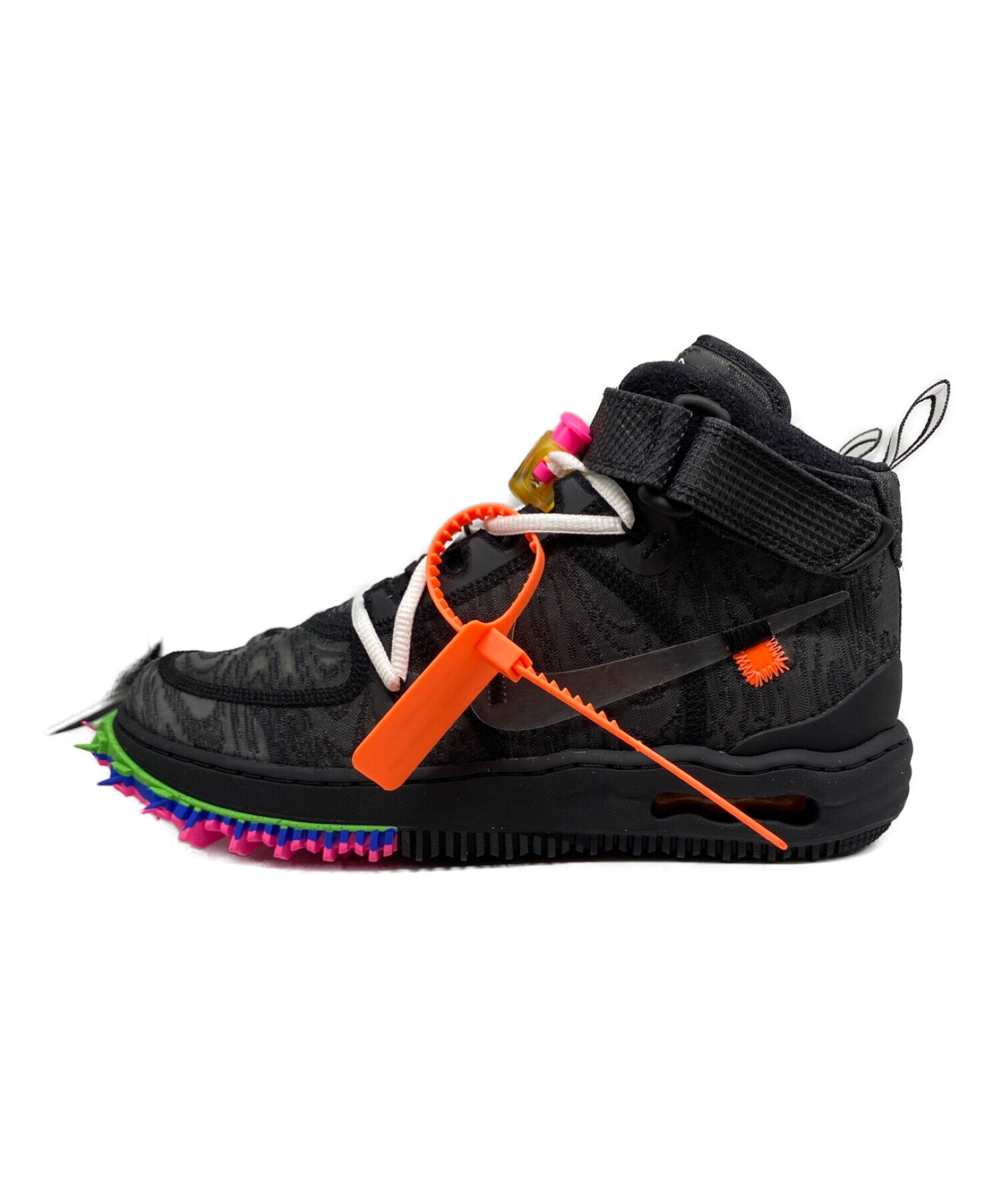 NIKE (ナイキ) OFFWHITE (オフホワイト) Air Force 1 Mid ブラック サイズ:26.5cm 未使用品