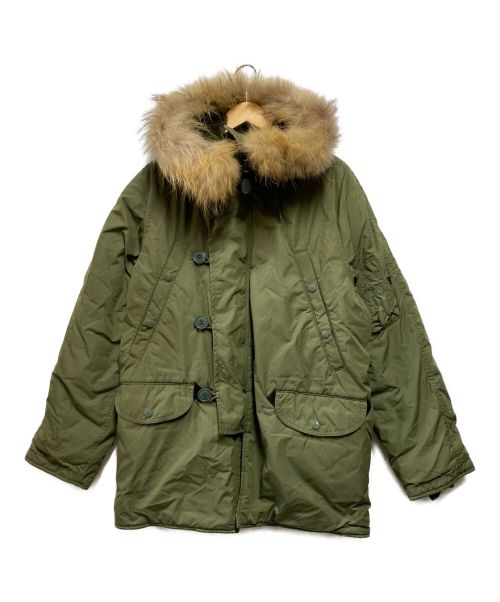 【中古・古着通販】N.HOOLYWOOD (エヌ ハリウッド) ALPHA INDUSTRIES (アルファインダストリーズ) N-3B TEST  PRODUCT EXCHANGE SERVICE カーキ サイズ:S｜ブランド・古着通販 トレファク公式【TREFAC FASHION】スマホサイト