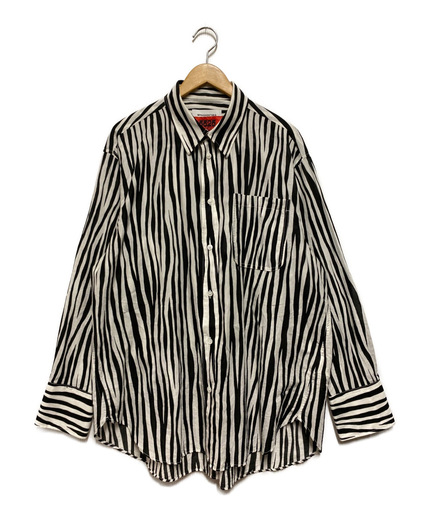 身幅64MIYAGIHIDETAKA × 5525gallery zebra shirt