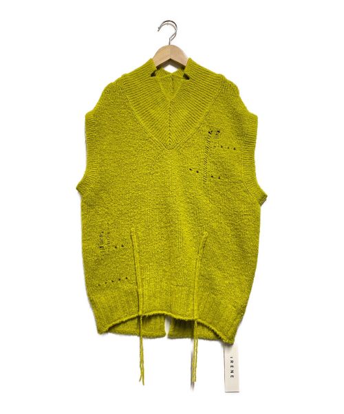 中古・古着通販】IRENE (アイレネ) whole garment knit vest イエロー ...