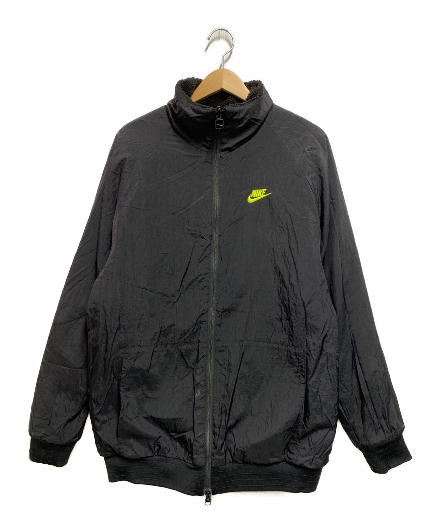 中古・古着通販】NIKE (ナイキ) BIG SWOOSH BOA JACKET ブラック