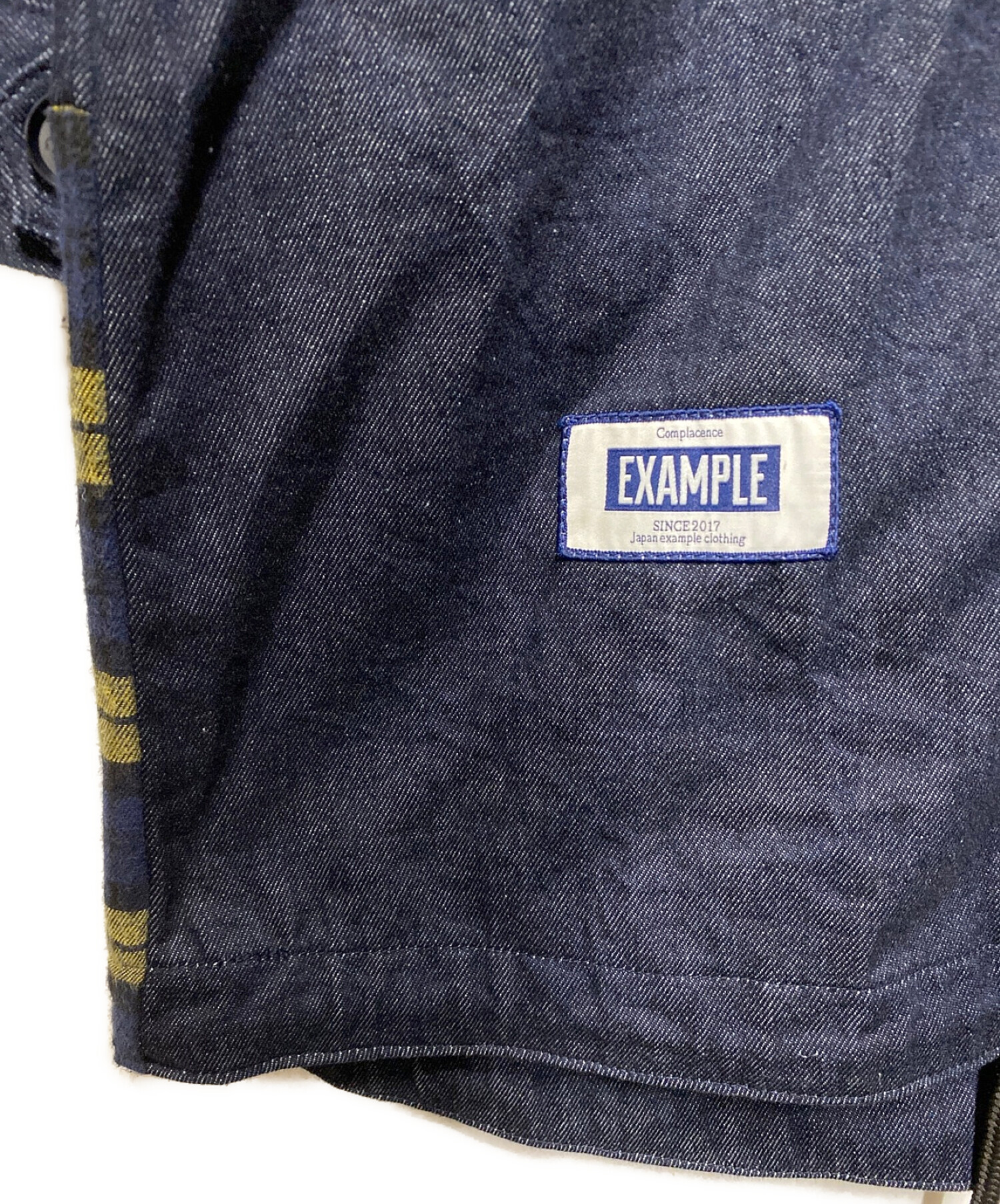 中古・古着通販】EXAMPLE (エグザンプル) E-51 DENIM MOD COAT