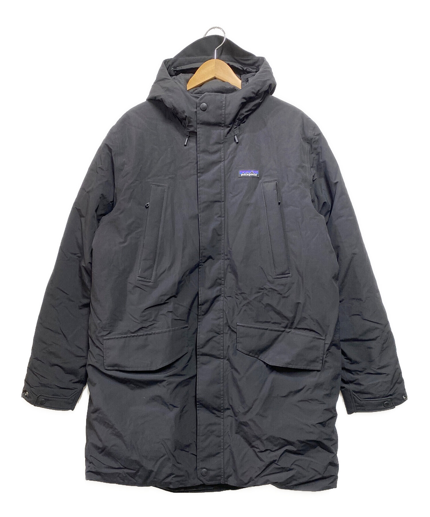 Patagonia men's city on sale storm parka black