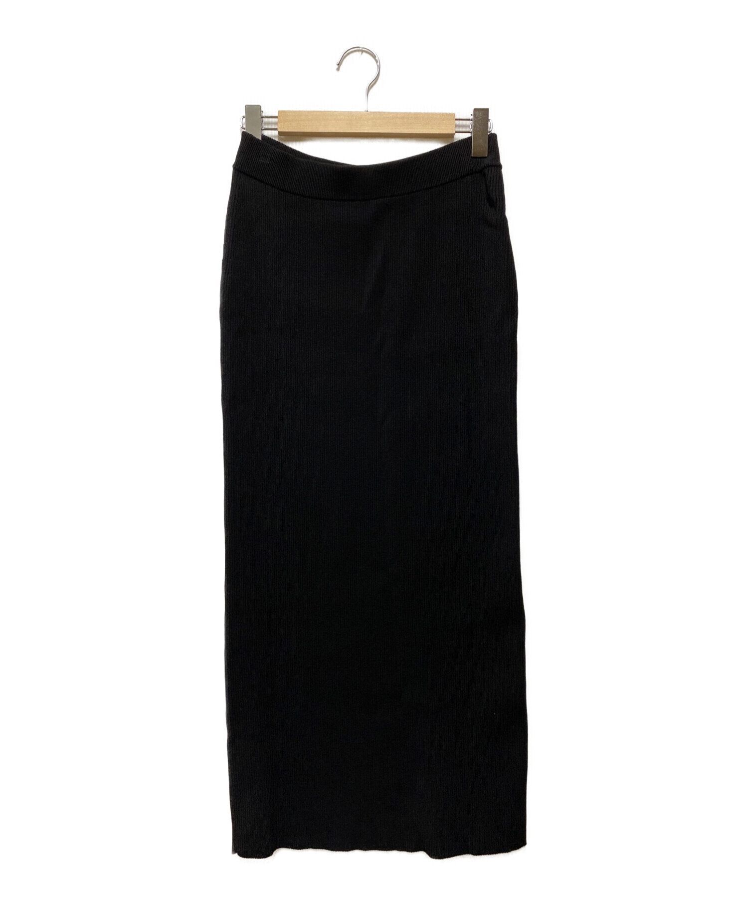 DEUXIEME CLASSE (ドゥーズィエム クラス) 23SS ニットスカート ブラック サイズ:F