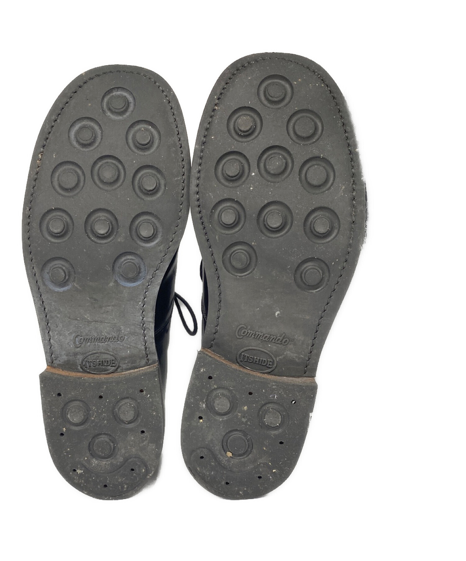 Quilp by Tricker's (クイルプバイトリッカーズ) Cap Toe Army Oxford Shoes ブラック サイズ:25cm