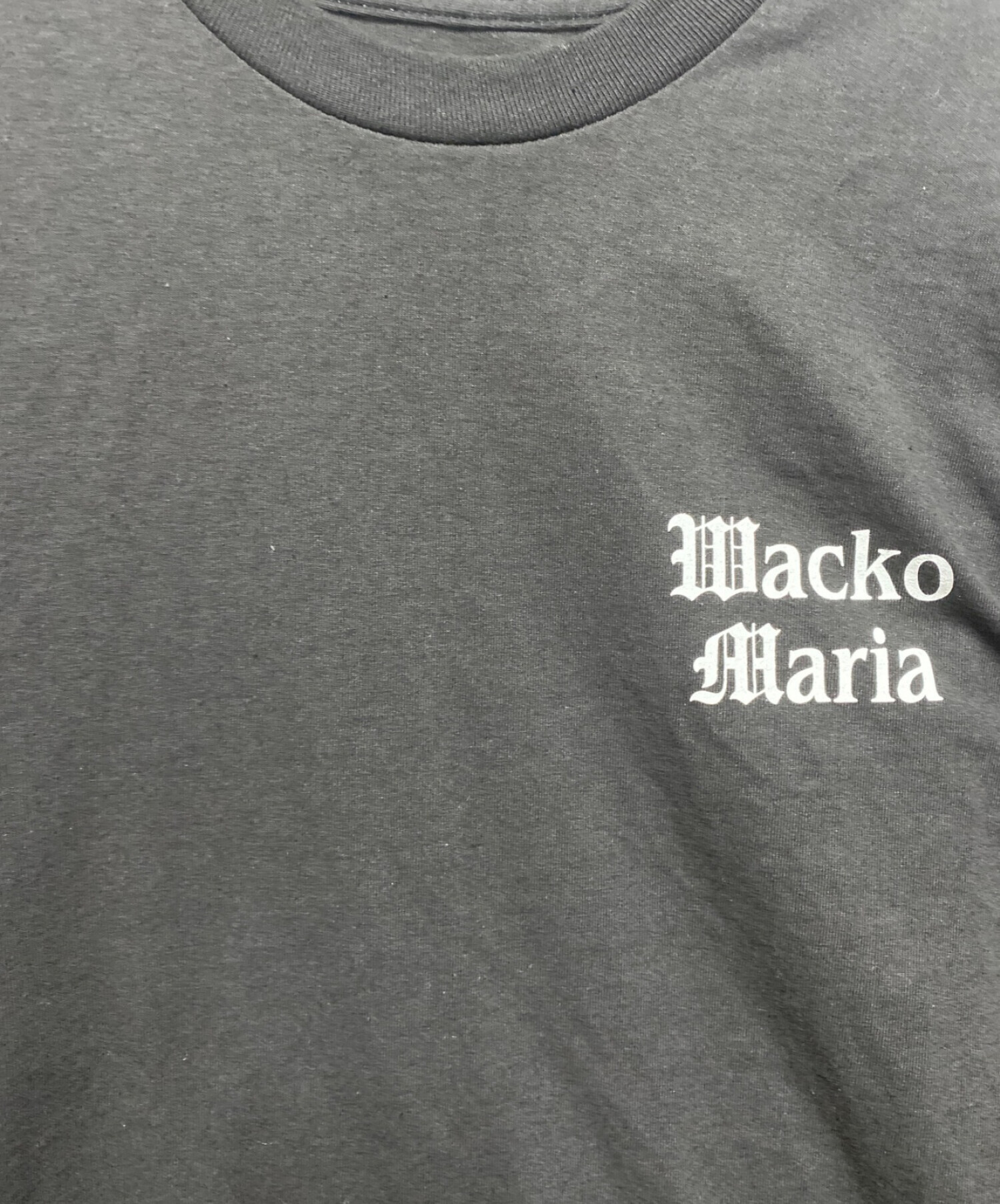 WACKO MARIA (ワコマリア) TIM LEHI CREW NECK LONG SLEEVE T-SHIRT ブラック サイズ:М