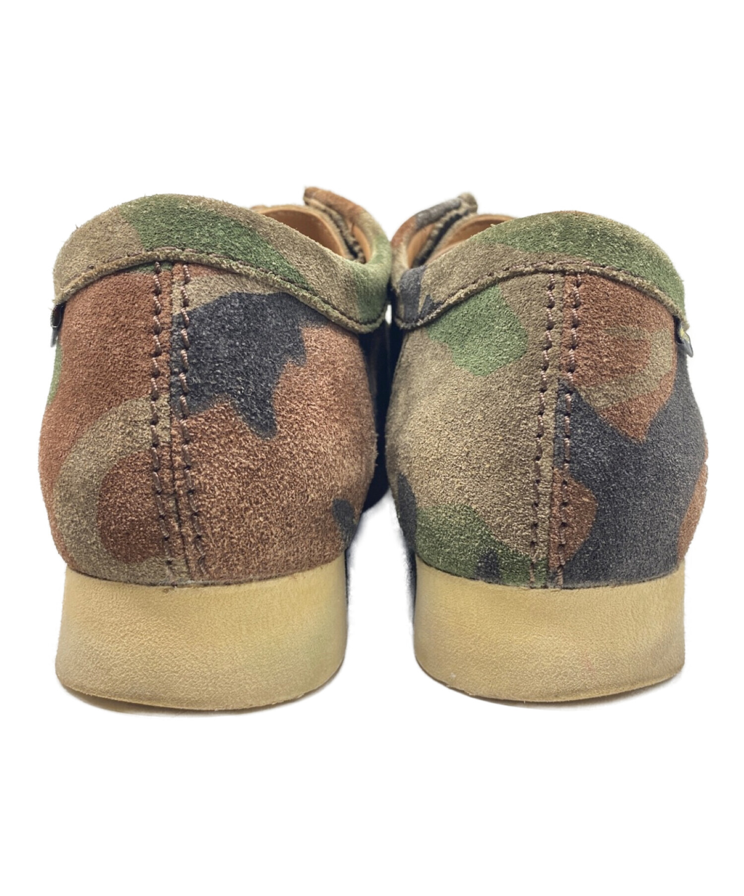 SUPREME (シュプリーム) CLARKS ORIGINAL (クラークスオリジナルズ) Woodland Camo Wallabee Boots  サイズ:UK8 1/2