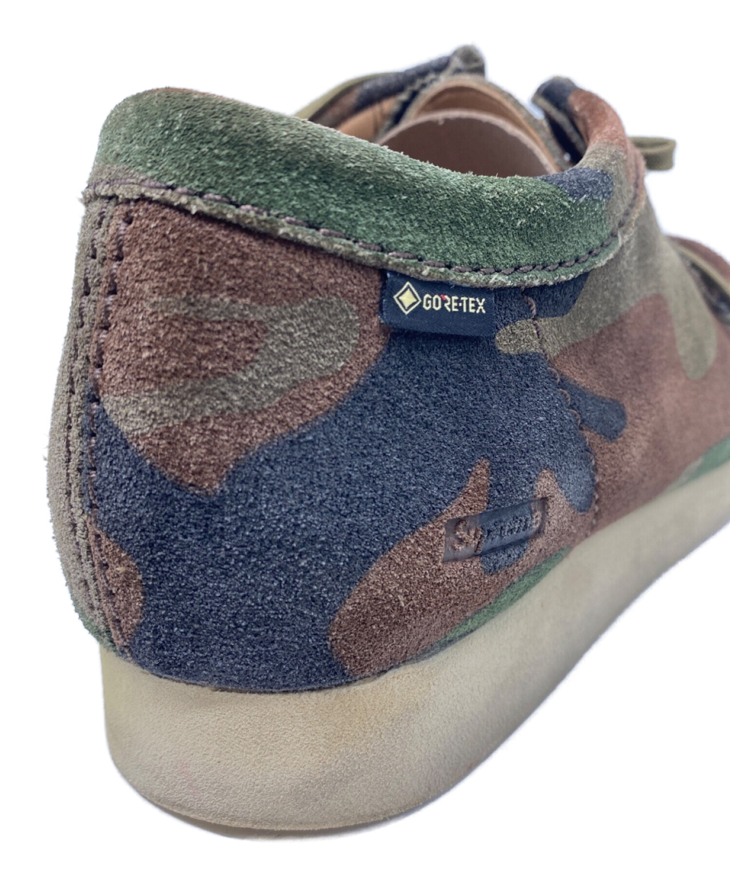 SUPREME (シュプリーム) CLARKS ORIGINAL (クラークスオリジナルズ) Woodland Camo Wallabee Boots  サイズ:UK8 1/2