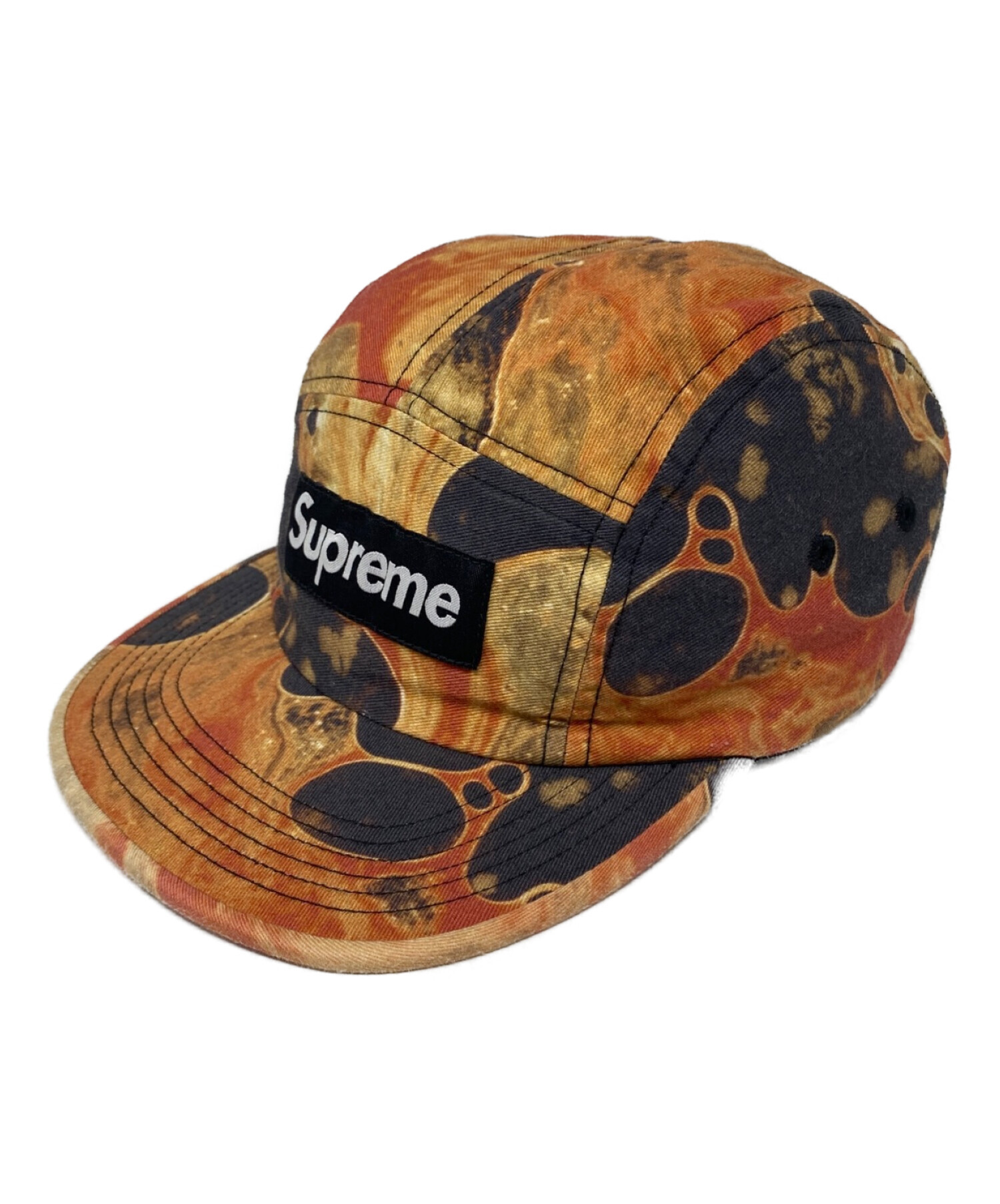 SUPREME (シュプリーム) blood and semen camp cap オレンジ